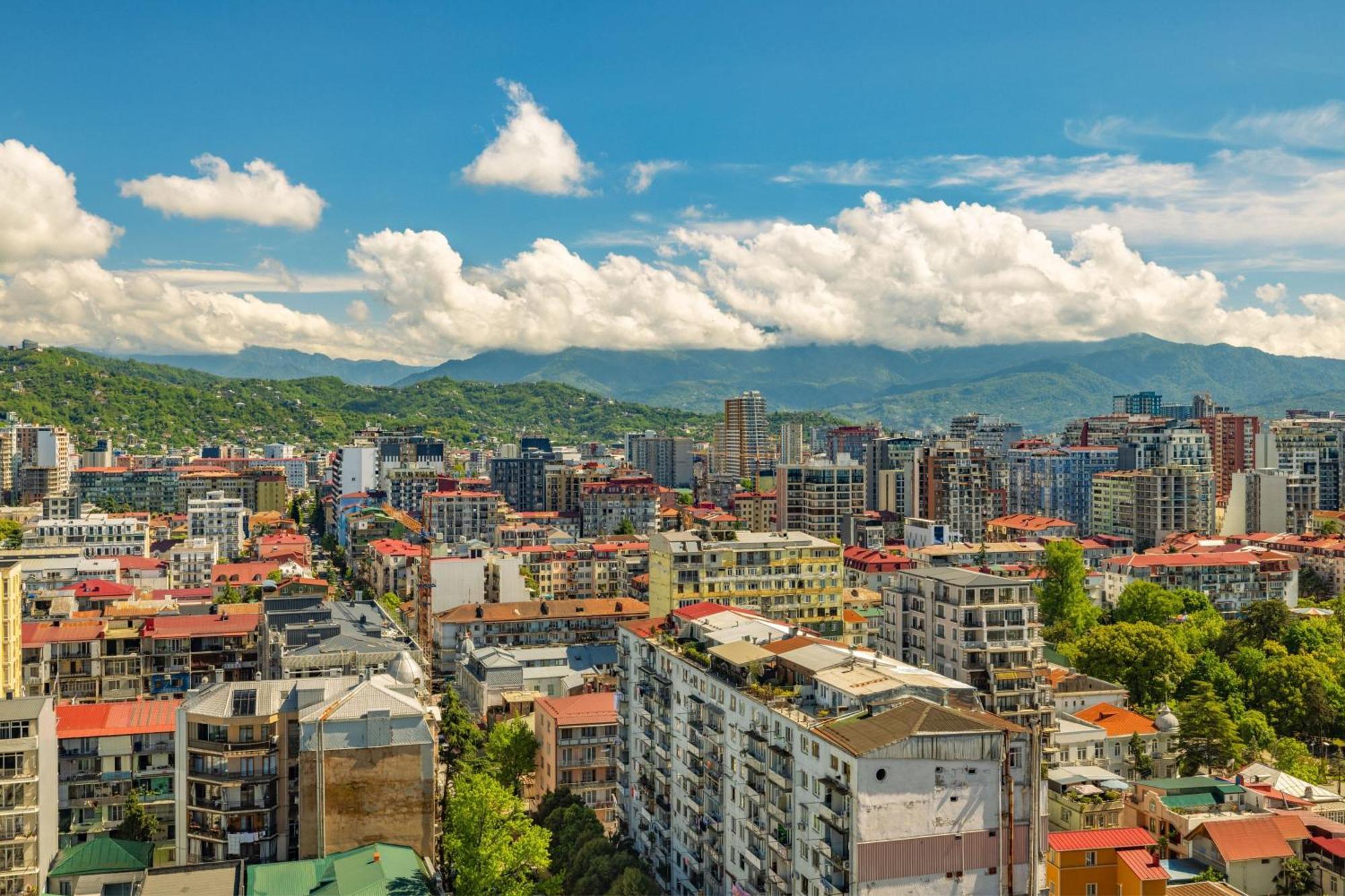 Sheraton Batumi Hotel Εξωτερικό φωτογραφία View of the city